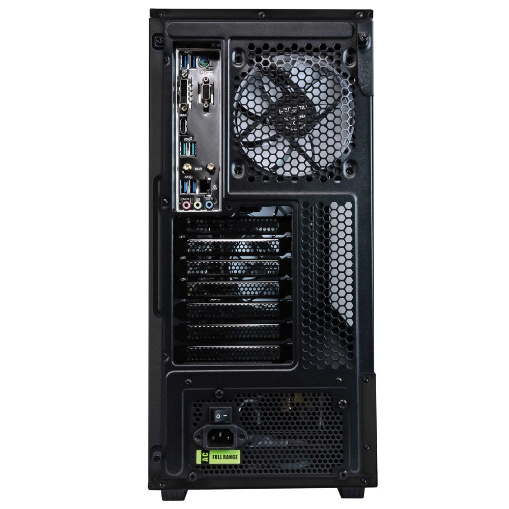 Dark Castle Prebuilt Gaming PC | AMD Ryzen 7 5700G CPU (4.6Ghz Turbo) | Radeon Vega 8 Igpu (4GB) | 1TB M.2 Nvme SSD Storage | 16GB DDR4 RAM | Windows 11 Computer | 5G-Wifi + BT